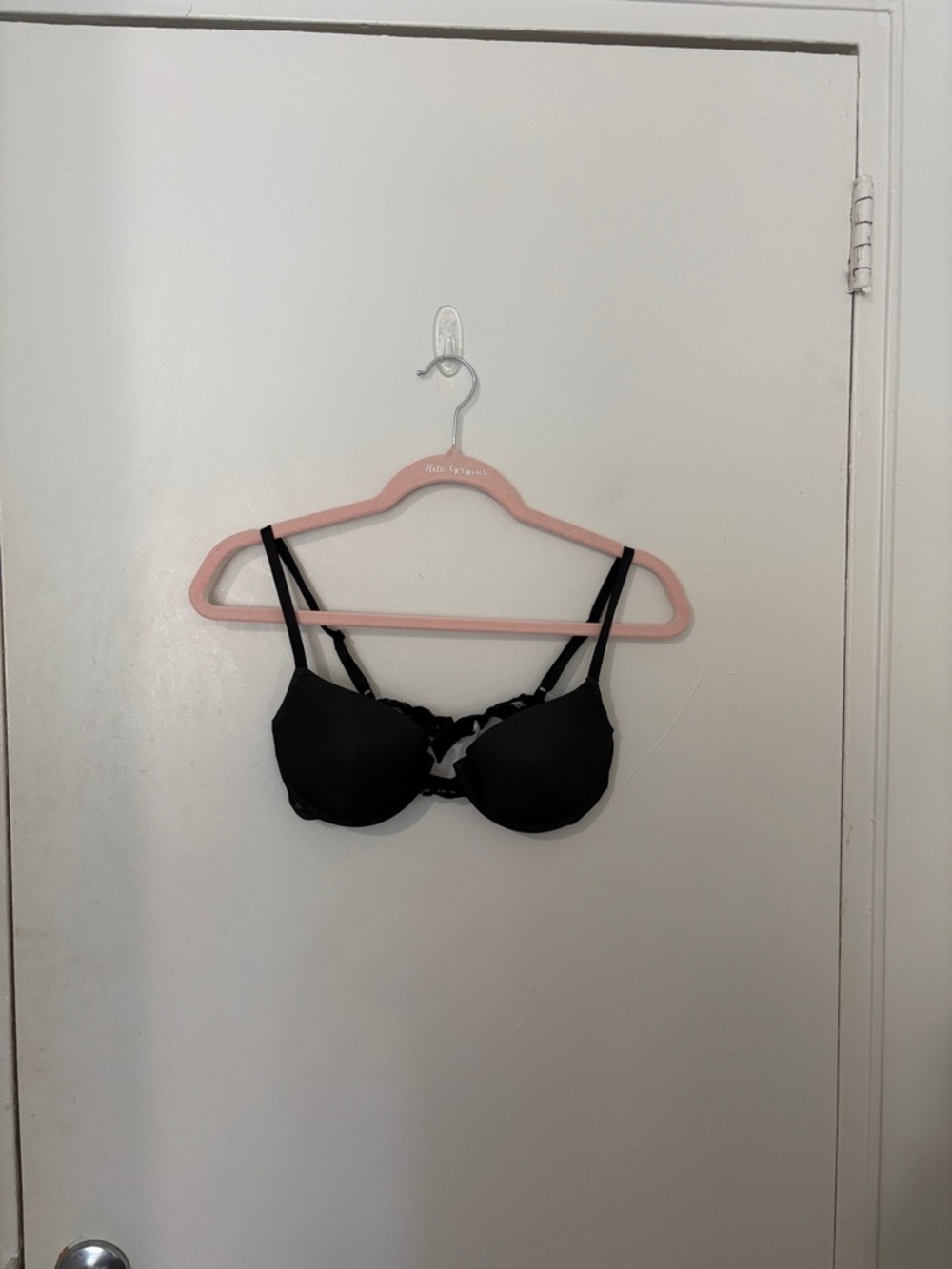 Natori Black Lace-Trim Underwire Bra